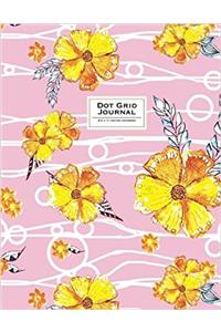 Yellow & Pink Floral Notebook (Journals To Write In)
