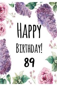 Happy Birthday 89