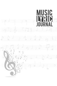 Music Lyrics Journal