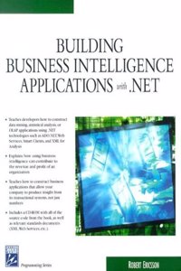 Building Business Intelligence Applications with .Net (Networking Series)