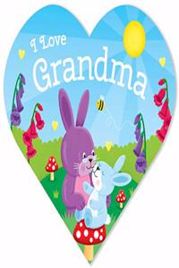 Heart-Shaped BB - I Love Grandma