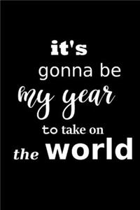 2020 Daily Planner It's My Year Take On World Plans 388 Pages