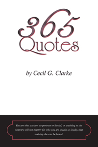 365 Quotes by Cecil G. Clarke