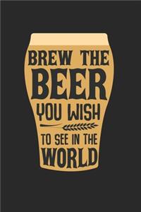 Home Brewing Notebook - Home Brewer Journal Planner