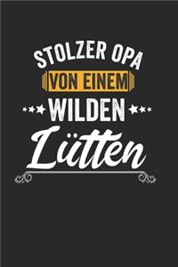 Stolzer Opa Von Einem Wilden Lütten