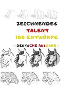 Zeichnendes Talent 100 Entwürfe
