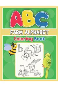 ABC Farm Alphabet Coloring Book