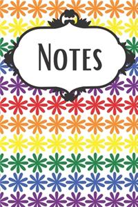 Rainbow Pride Graph Paper Notebook
