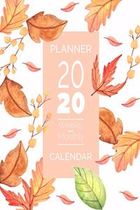 2020 Planner Weekly and Monthly