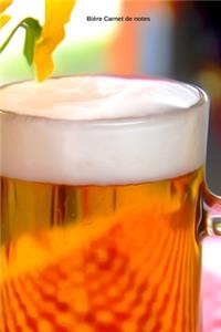 Bière Carnet de notes
