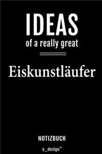 Notizbuch für Eiskunstläufer