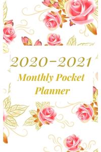 2020-2021 Monthly Pocket Planner