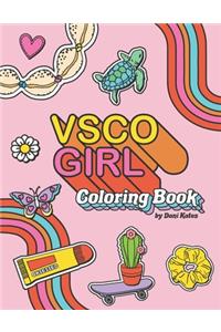 VSCO Girl Coloring Book