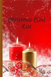 Christmas Card List