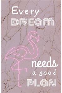 Every DREAM Needs a good PLAN.