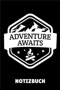 Adventure Awaits Notizbuch