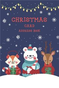 Christmas Card Address Book