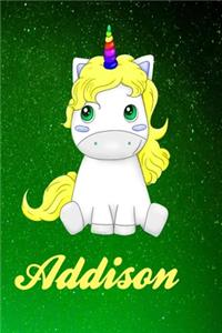 Addison Personalized Name Journal
