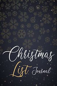 Christmas List Journal