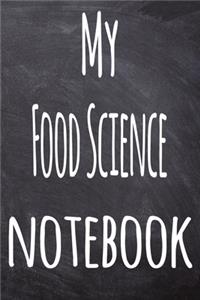 My Food Science Notebook