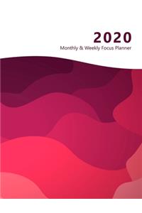 2020 Monthly & Weekly Focus Planner