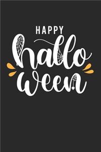 Happy Halloween spider web