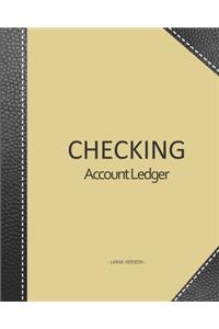 Checking account ledger - Large version