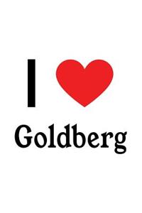 I Love Goldberg: Goldberg Designer Notebook