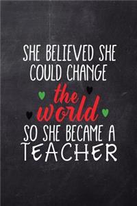 Teacher Notebook