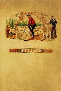 Vintage Cigar Label Journal: Safety Design - 128 College Ruled Pages: 6 x 9 in Blank Lined Journal with Soft Matte Cover - Notebook, Diary, Composition Notebook