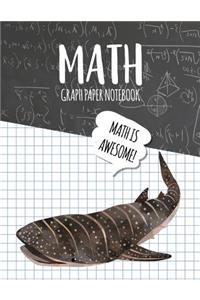 Math Graph Paper Notebook