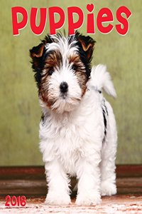 Puppies 2018 Wall Calendar