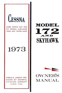 Cessna 1973 Model 172 and Skyhawk Owner's Manual