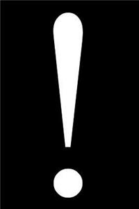 Exclamation Point Journal Punctuation and Symbols Series