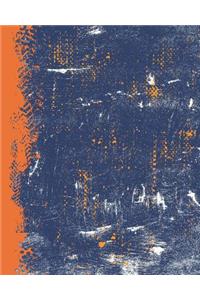 Navy Orange and Light Orange