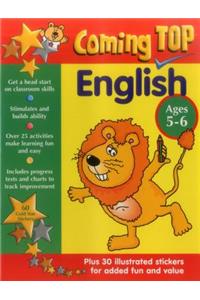 Coming Top: English - Ages 5-6: Get a Head Start on Classroom Skills - With Stickers!