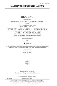 National Heritage Areas