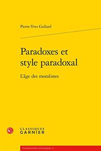 Paradoxes Et Style Paradoxal