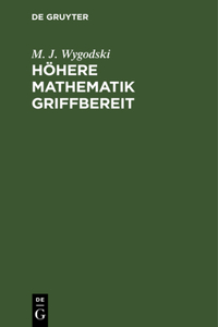 Höhere Mathematik Griffbereit