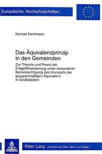 Das Aequivalenzprinzip in Den Gemeinden