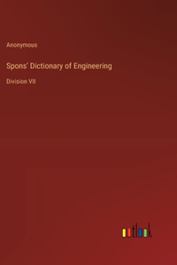 Spons' Dictionary of Engineering