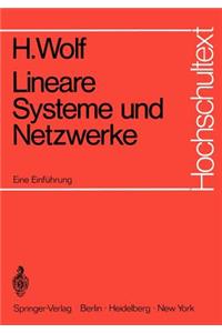 Lineare Systeme Und Netzwerke: Eine Einf Hrung