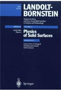 Interaction of Charged Particles and Atoms with Surfaces