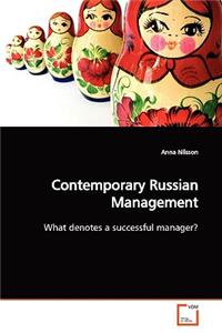 Contemporary Russian Management