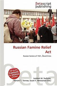 Russian Famine Relief ACT