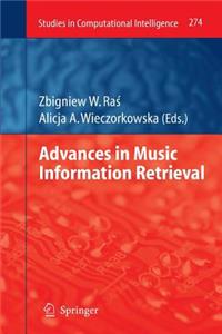 Advances in Music Information Retrieval
