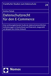 Datenschutzrecht Fur Den E-Commerce