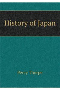 History of Japan