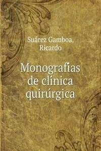 Monografias de clinica quirurgica