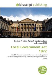 Local Government ACT 1972